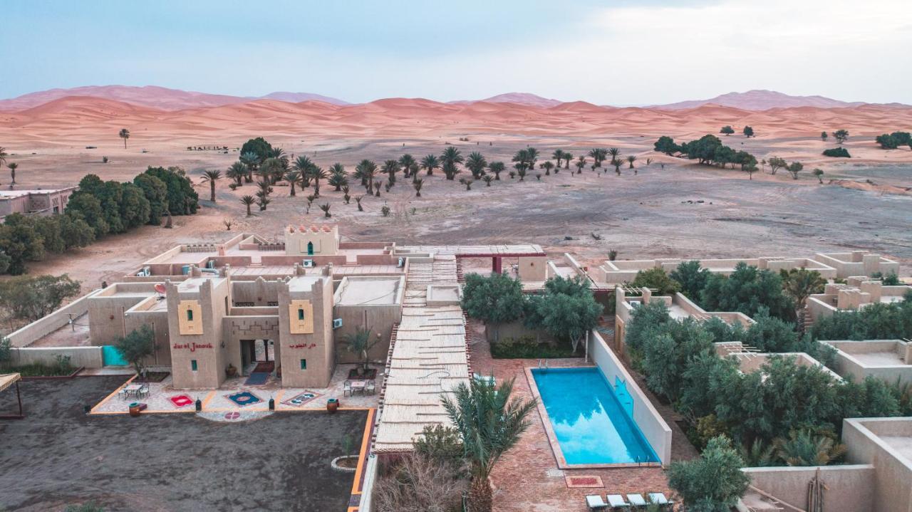 Hotel Dar El Janoub Merzouga Exteriér fotografie